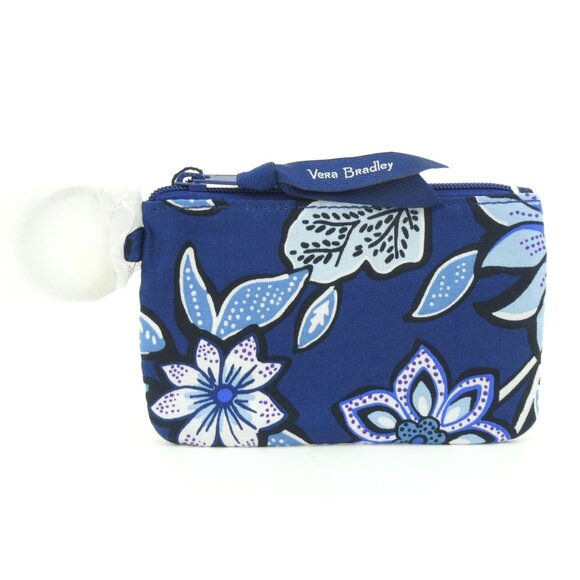 Vera Bradley Tropics Tapestry Cotton Zip Id Case NWT - Picture 1 of 2